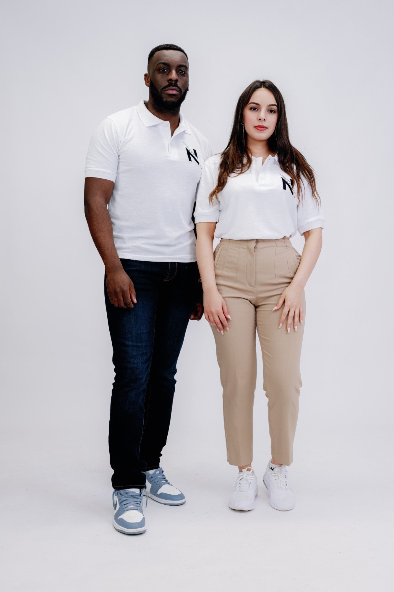 POLO BLANC - FEMME - NOREEZ