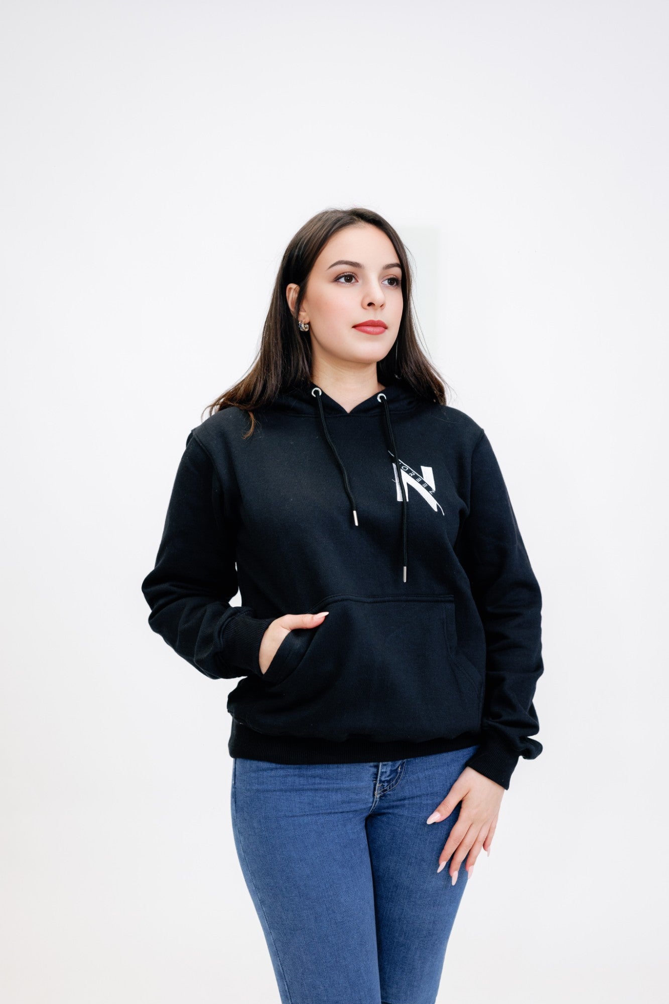 SWEAT NOIR FEMME - NOREEZ