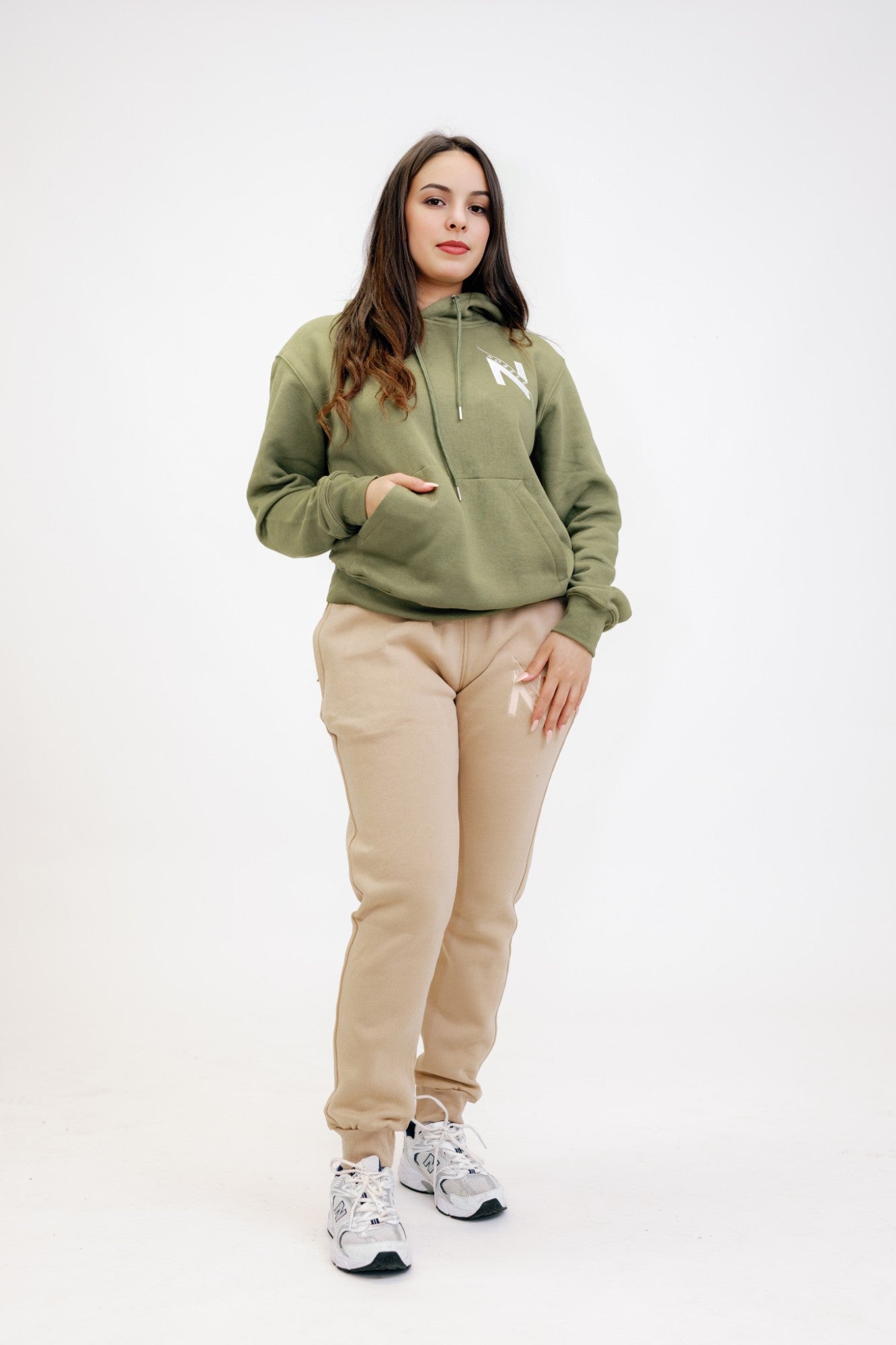 SWEAT KAKI - FEMME - NOREEZ
