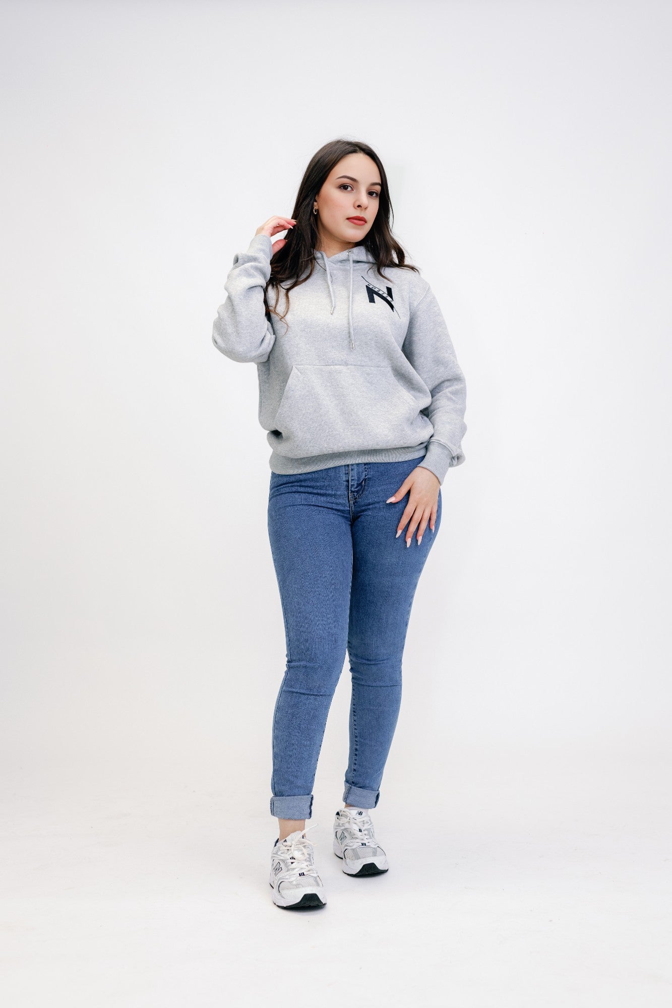 SWEAT GRIS FEMME - NOREEZ