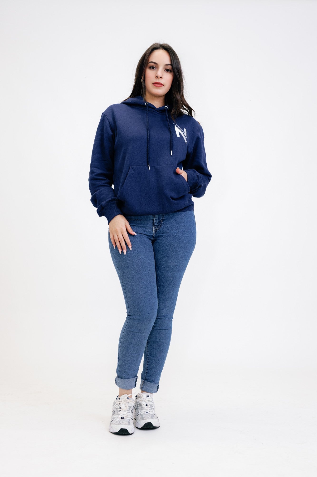 SWEAT BLEU MARINE FEMME - NOREEZ