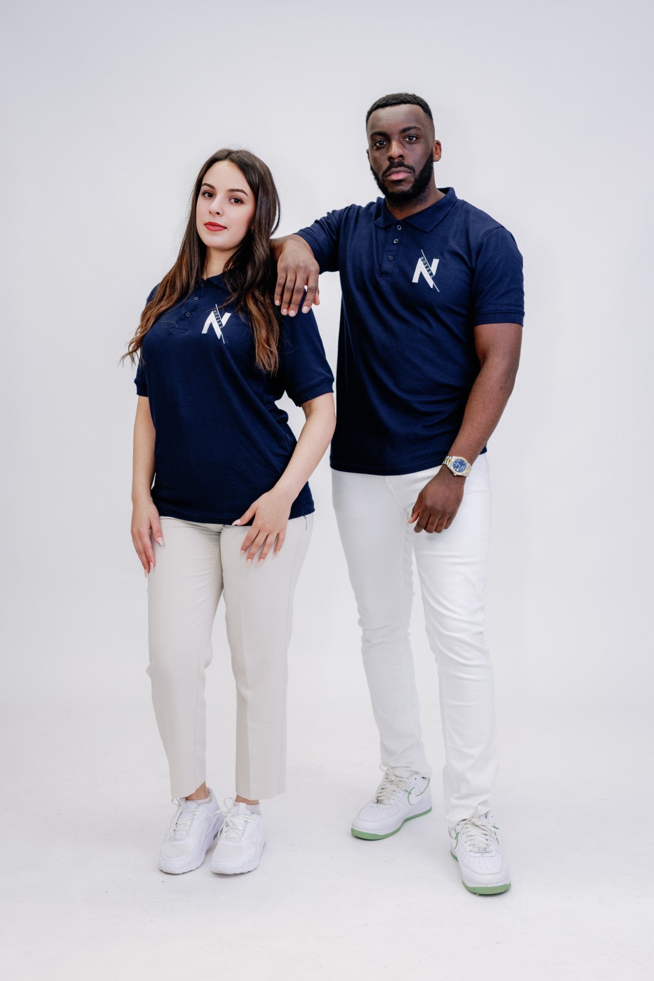POLO BLEU MARINE - NOREEZ
