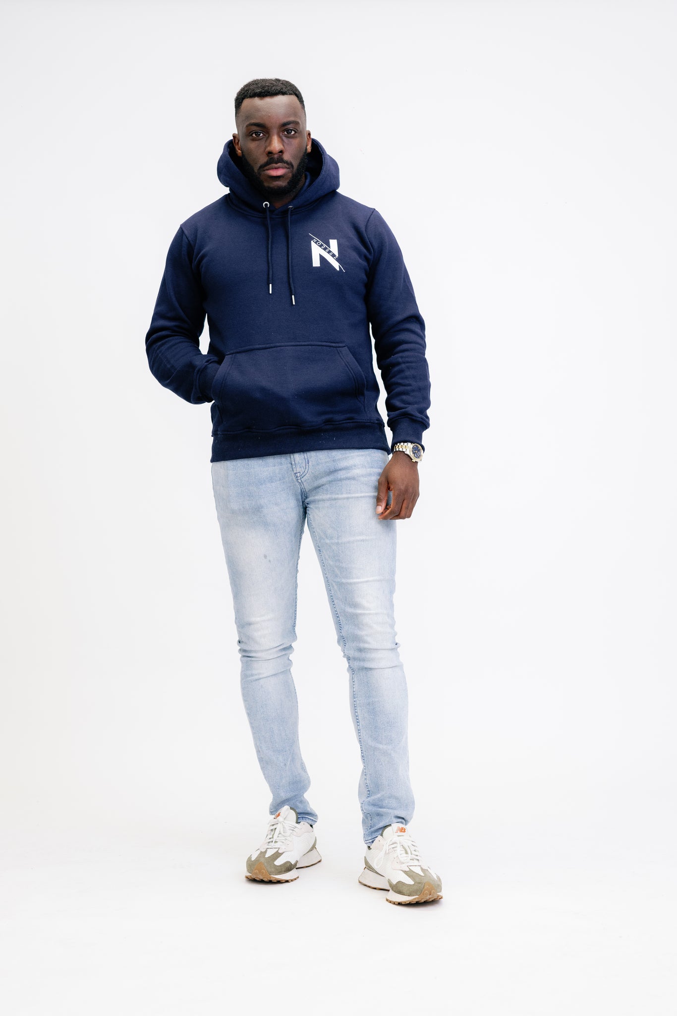 SWEAT BLEU MARINE - NOREEZ