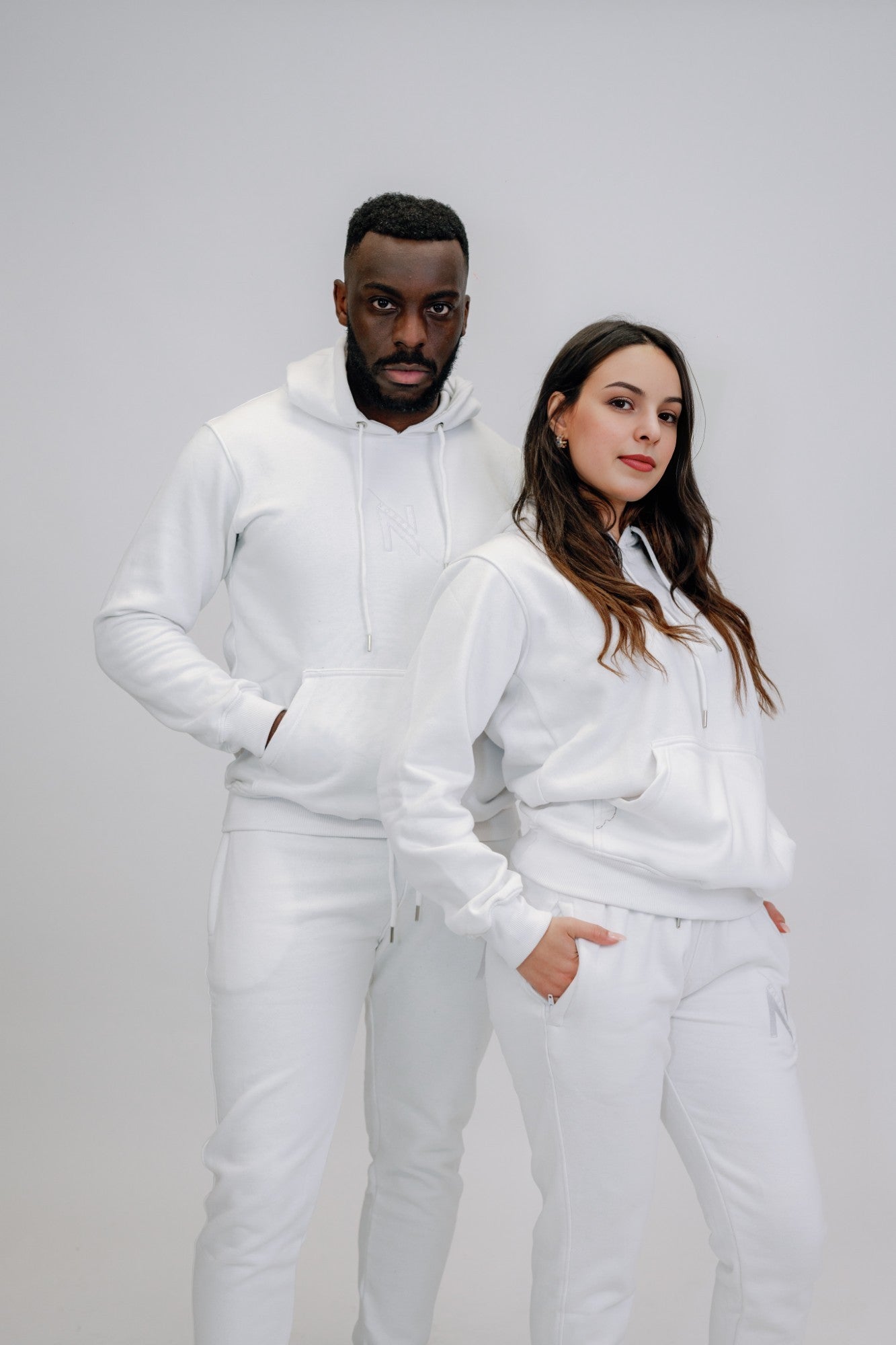JOGGING BLANC - FEMME - NOREEZ