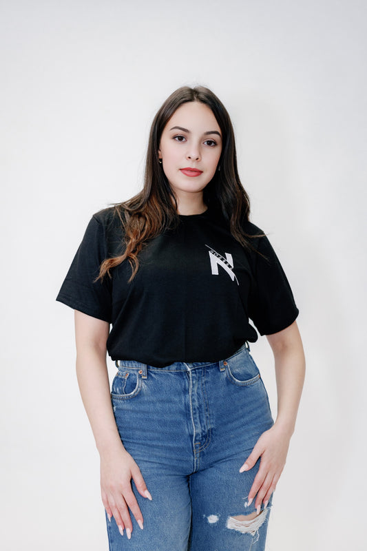 T-SHIRT NOIR - FEMME - NOREEZ